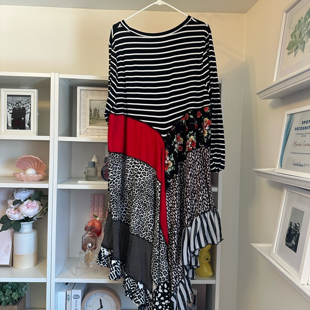 Custom Patchwork Dress - Picture 3 of 3